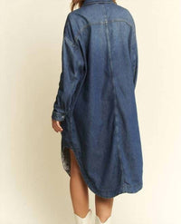 Jade By Jane - Long Trucker Jacket
