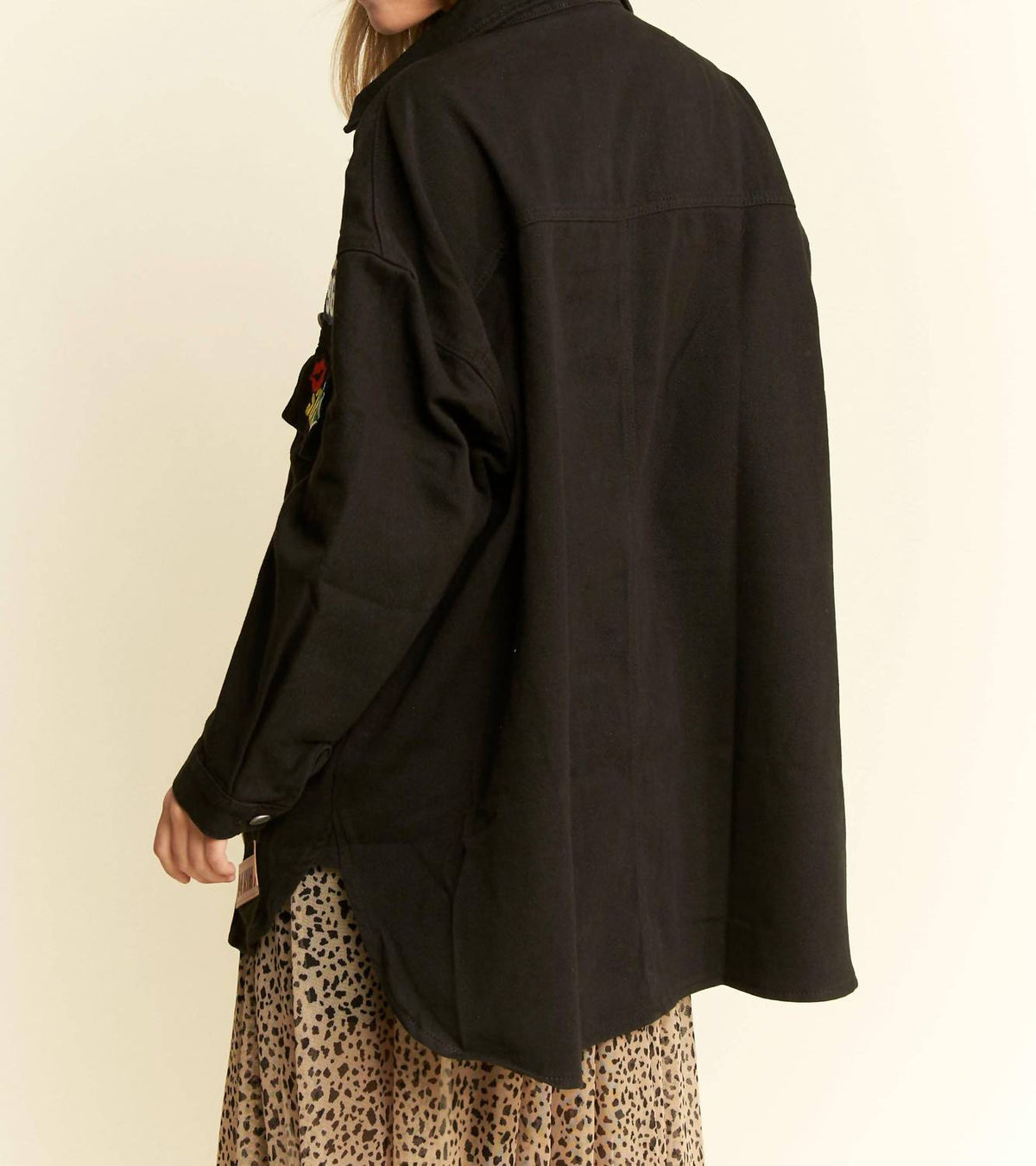 Jade By Jane - Multi-patch Oversize Jacket