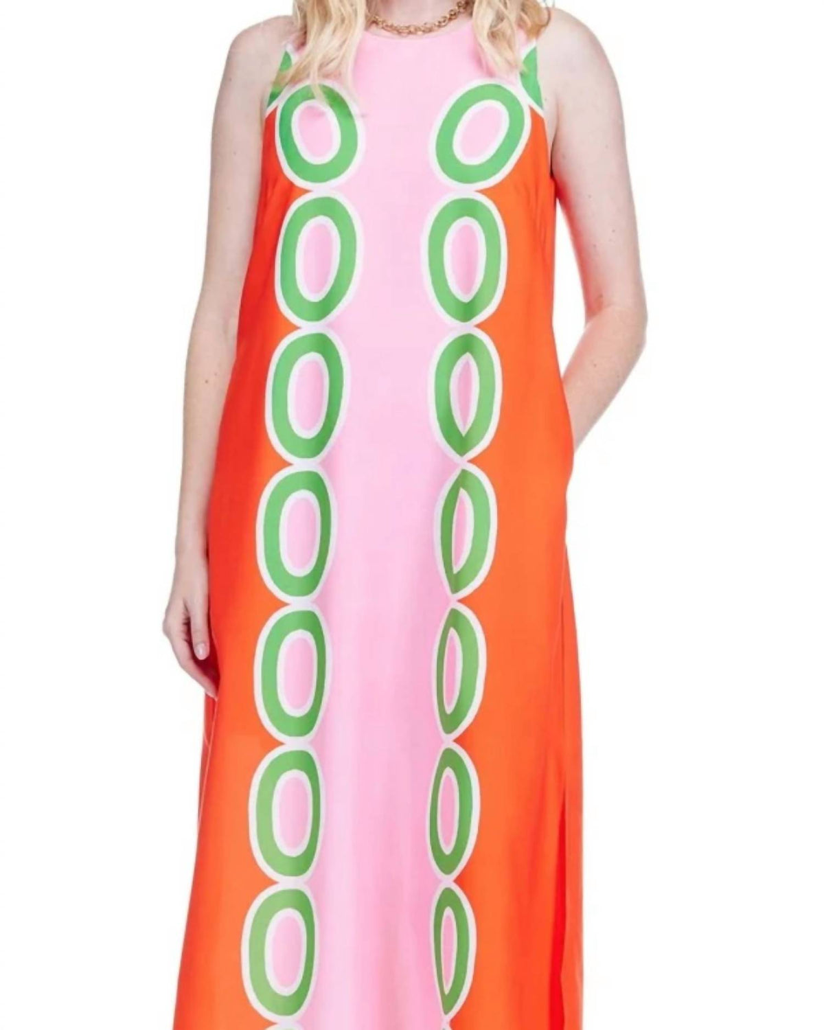 Jade - Links Column Midi Dress