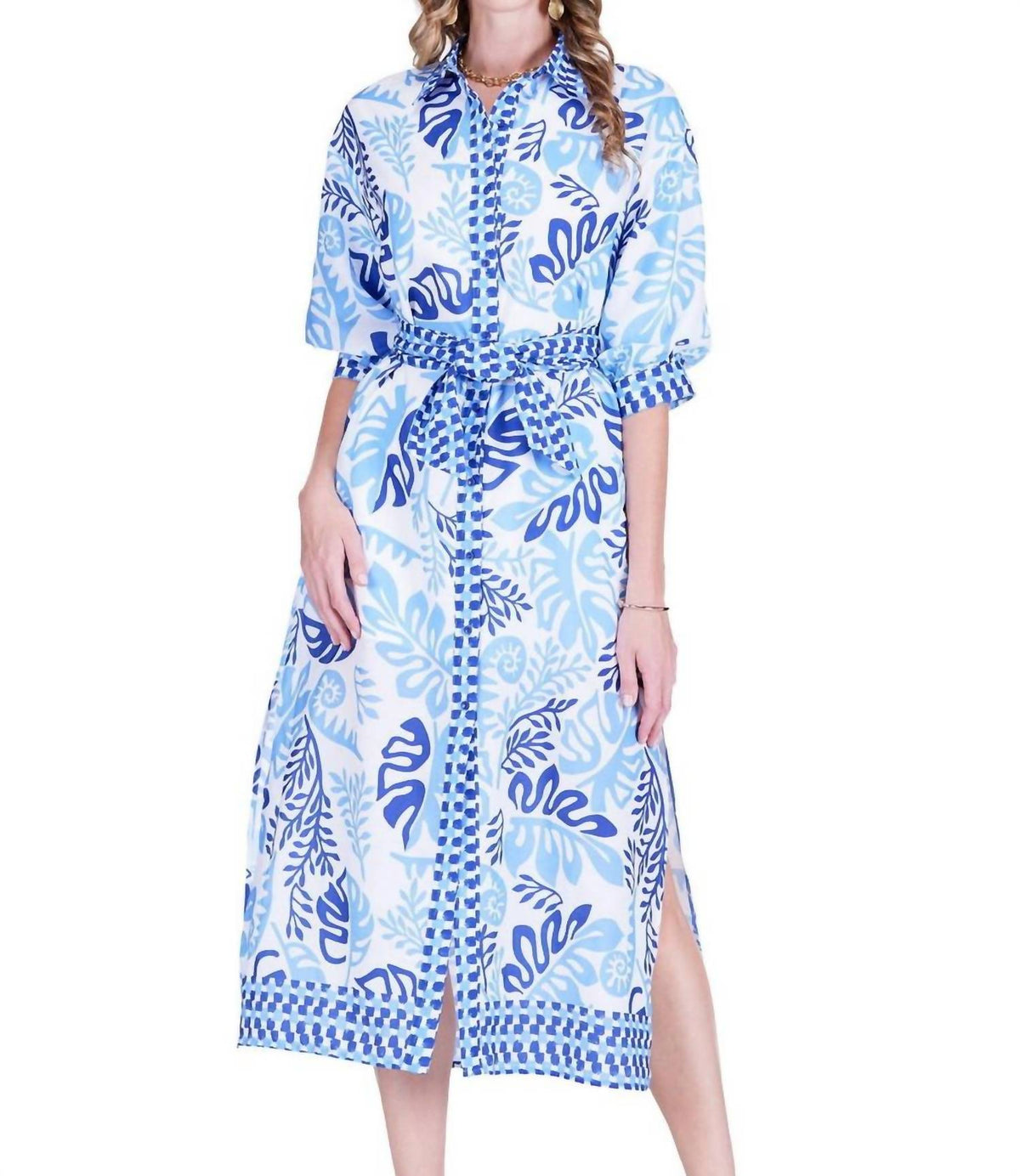 Jade - Maxi Shirt Dress