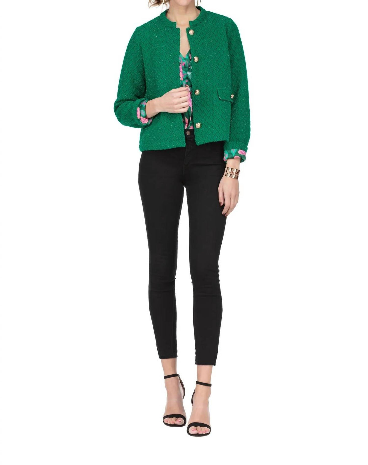 Jade Melody Tam - Audrey Classic Sparkle Jacket