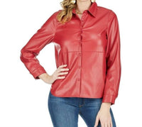 Jade Melody Tam - Pleather blouse