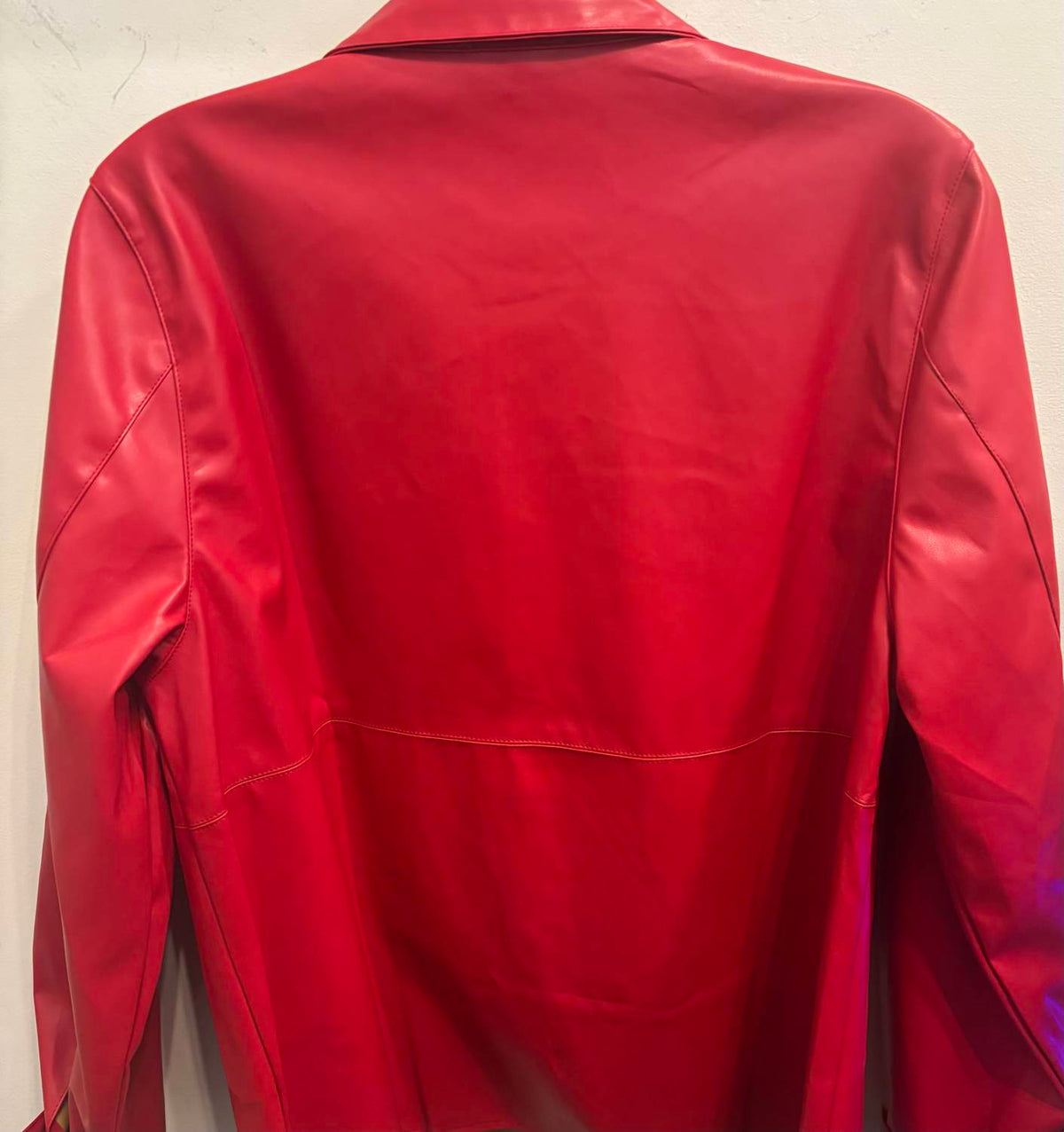 Jade Melody Tam - Pleather blouse