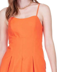 Jade - Pleated Color Block Stripe Sundress