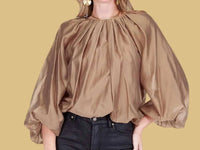 Jade - The Camelia Balloon Top
