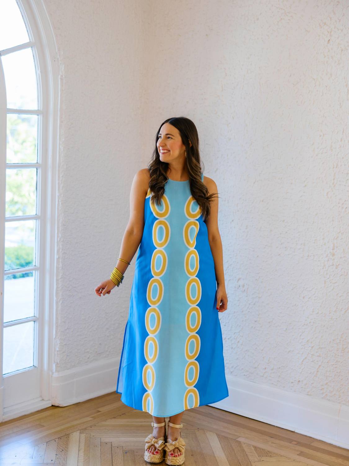 Jade - The Palm Springs Pop Midi Dress