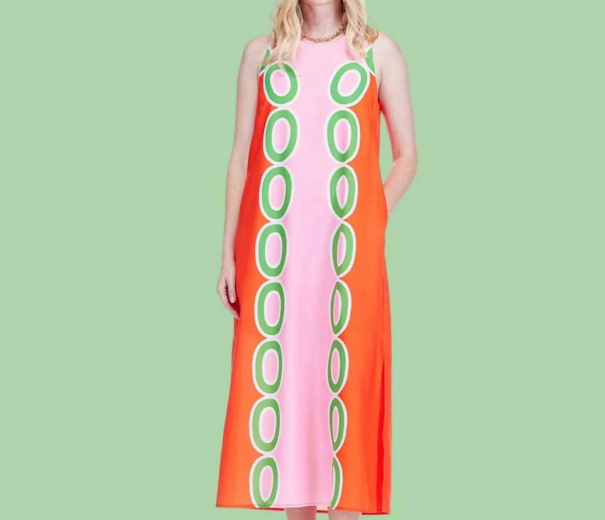 Jade - The Palm Springs Pop Midi Dress