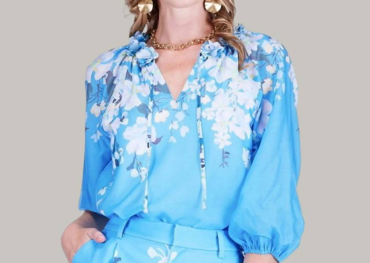Jade - The Serene Flower Top
