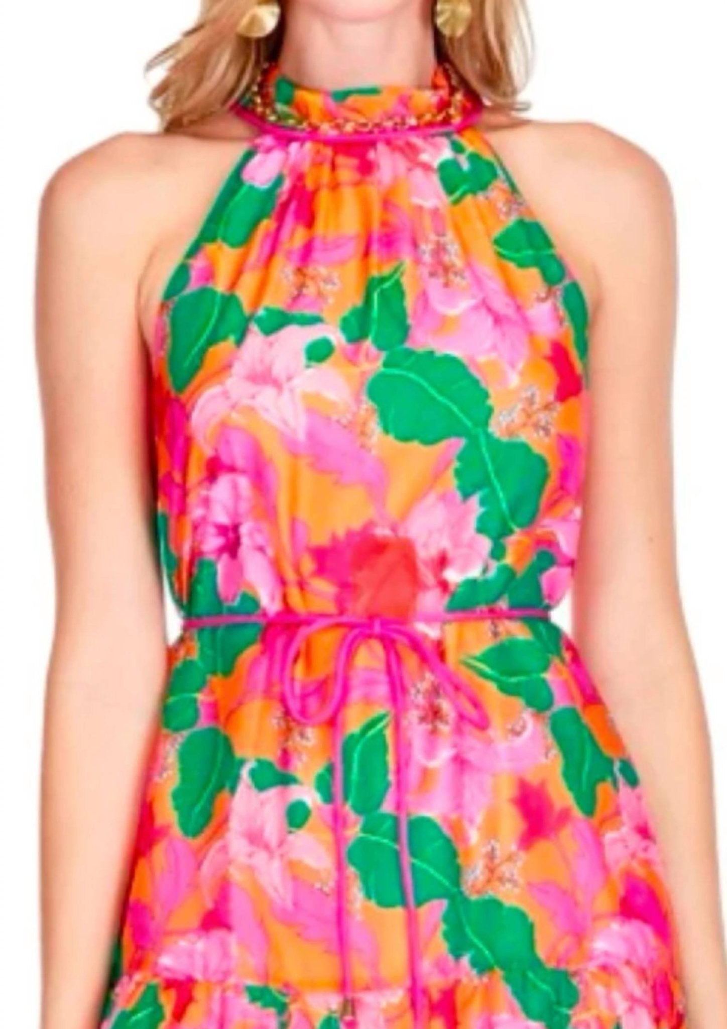 Jade - Trimmed Halter Mini Dress - clothing - collection:vacationdresses(Auto) - dresses