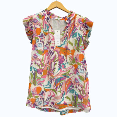Jade - Women's Ruffles Shell Blouse