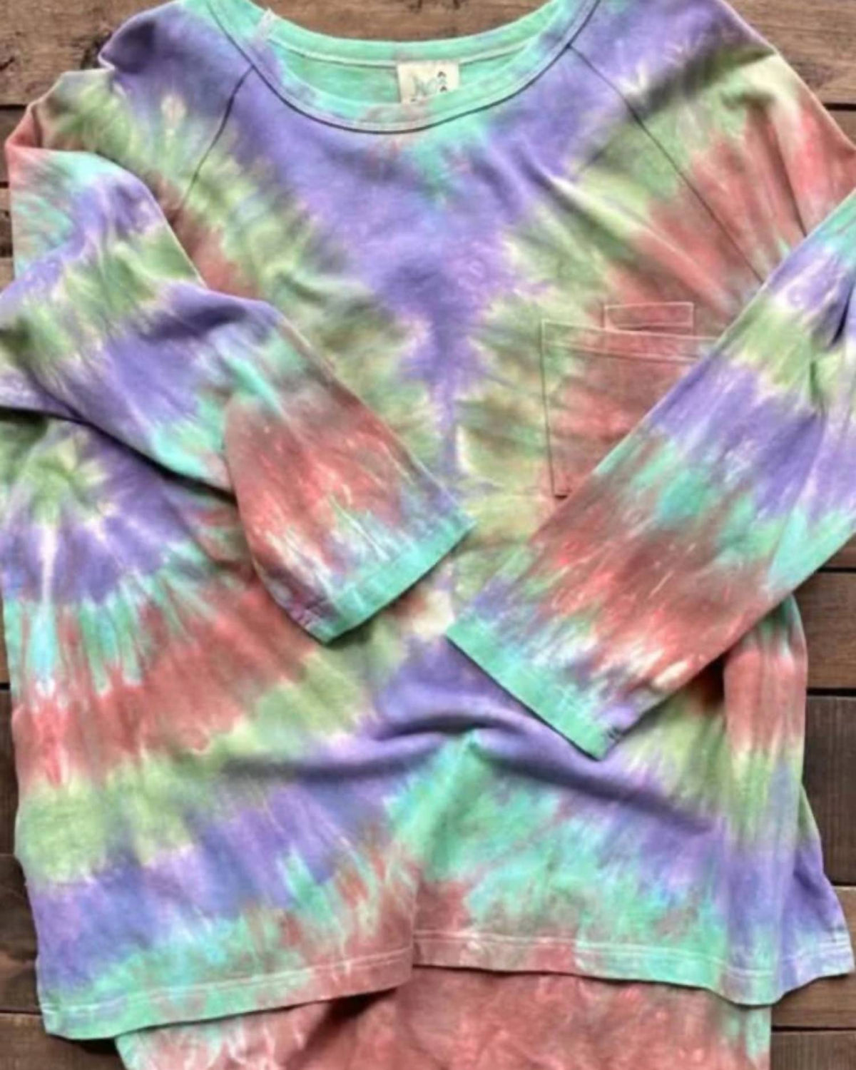 Jaded Gypsy - Wandering Meadows Tie Dye Sweatshirt