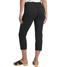 Jag - Cecelia Crop Pant - black - capris - clothing