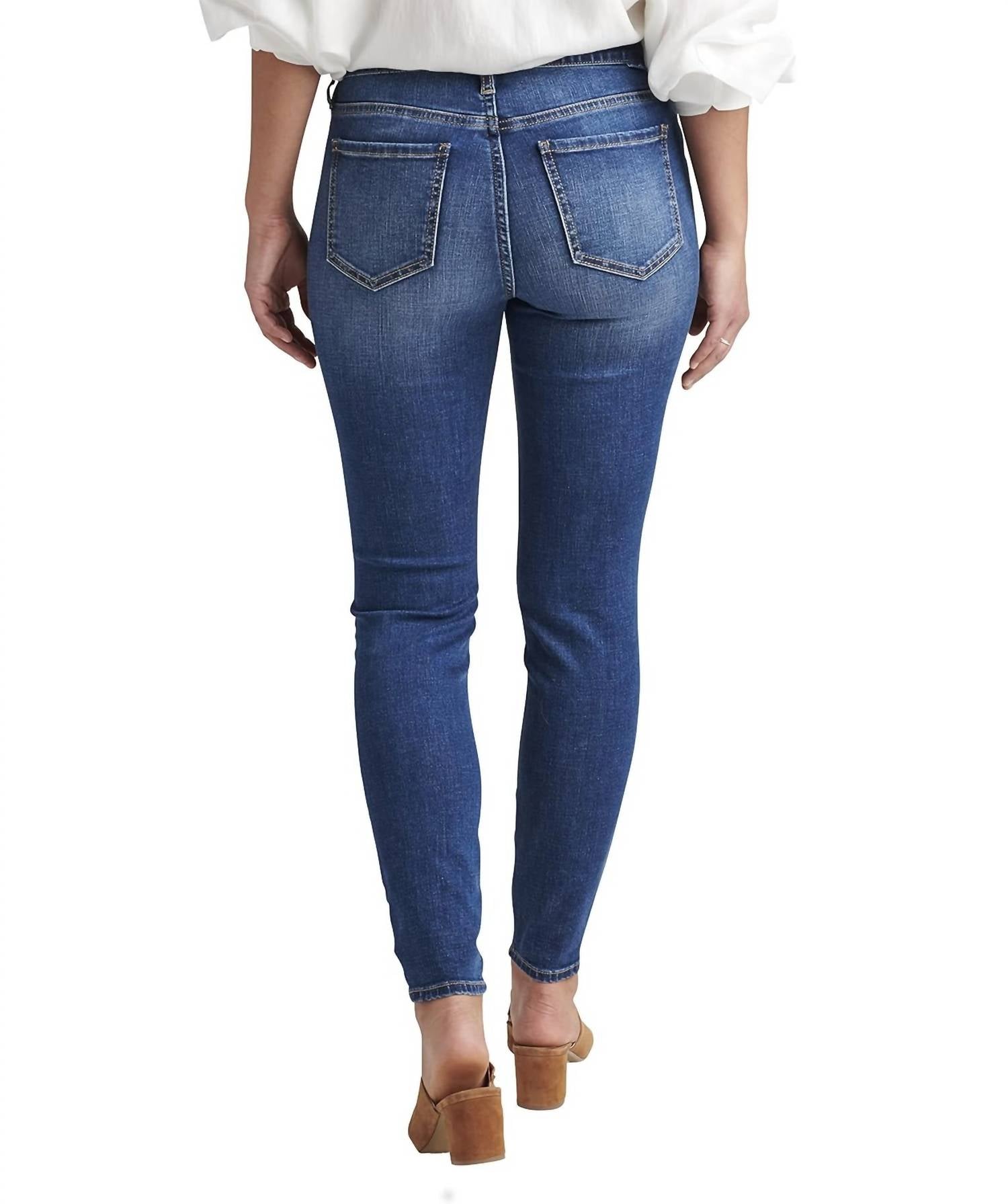 Jag - Cecilia Skinny Jean - blue - clothing - denim