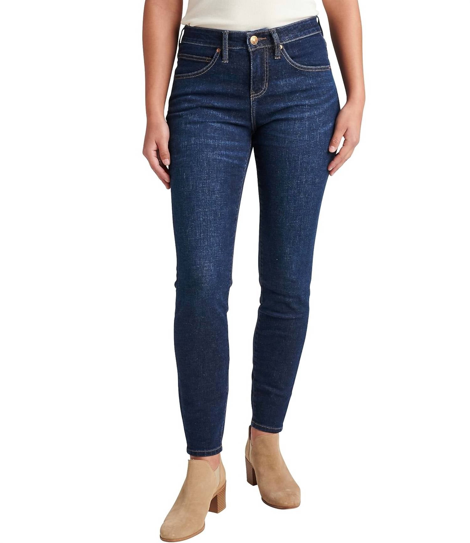 Jag - Cecilia Skinny Leg Jean - blue - clothing - denim
