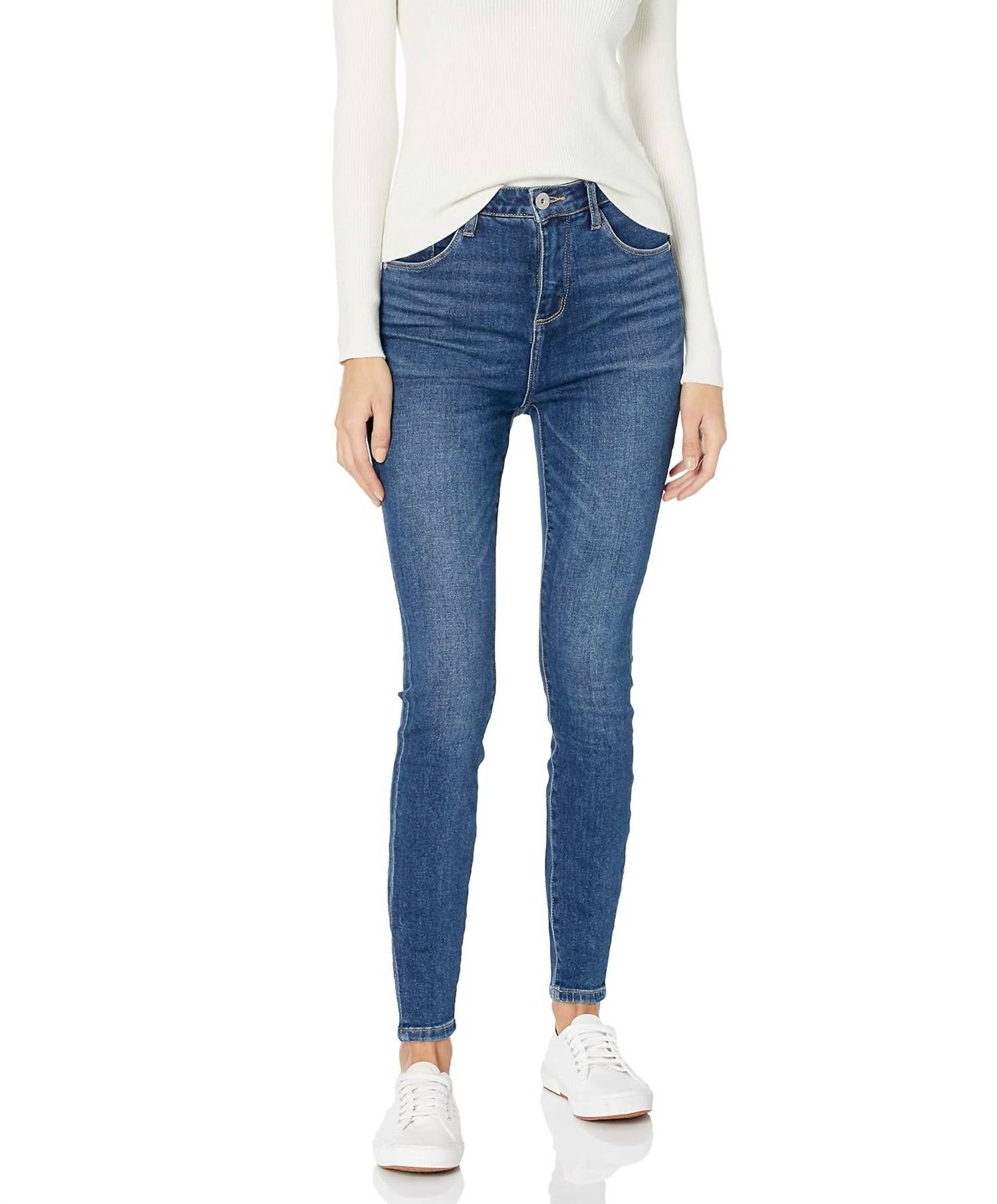 Jag - Cecilia Skinny Leg Jean - blue - clothing - denim