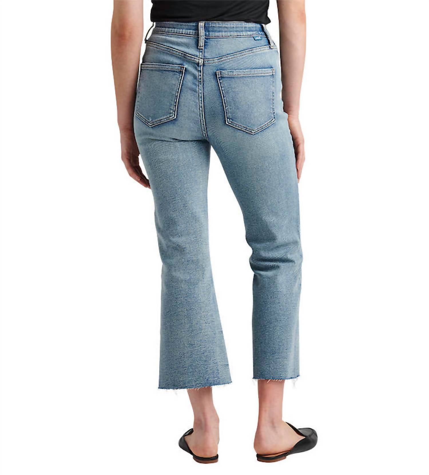 Jag - Phoebe Cropped Jeans - ankle - blue - clothing