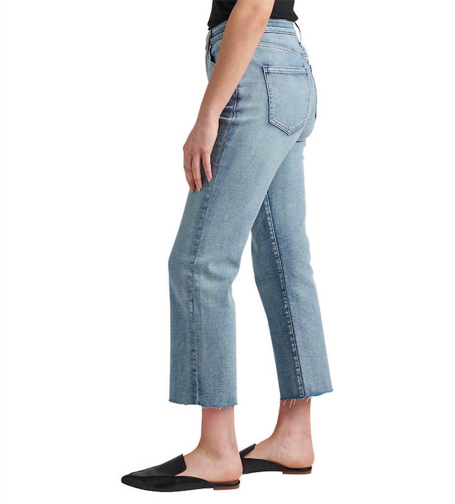 Jag - Phoebe Cropped Jeans - ankle - blue - clothing