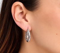 Jai - Legacy & Hammered Hoop Earrings
