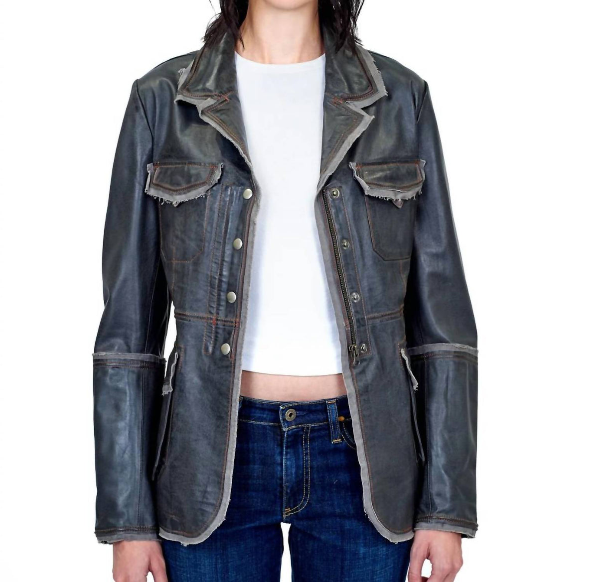 Jakett - Meryl Vintage Leather Jacket