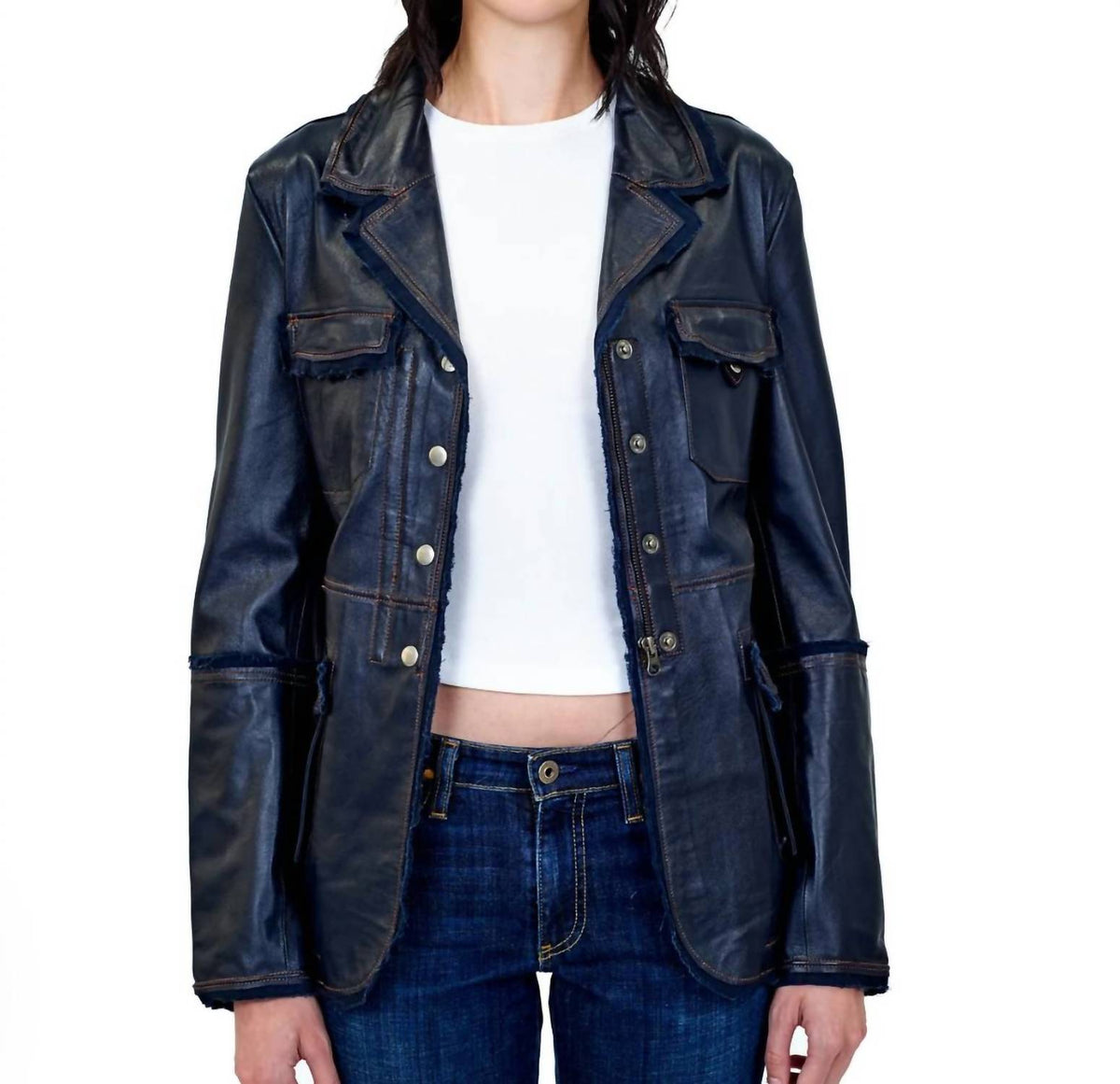 Jakett - Meryl Vintage Leather Jacket