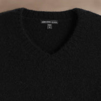 James Perse - Men's Textured Cashmere V-neck Sweater