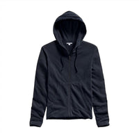 James Perse - Men's Vintage French Terry Zip Hoodie - blue - clothing - cotton