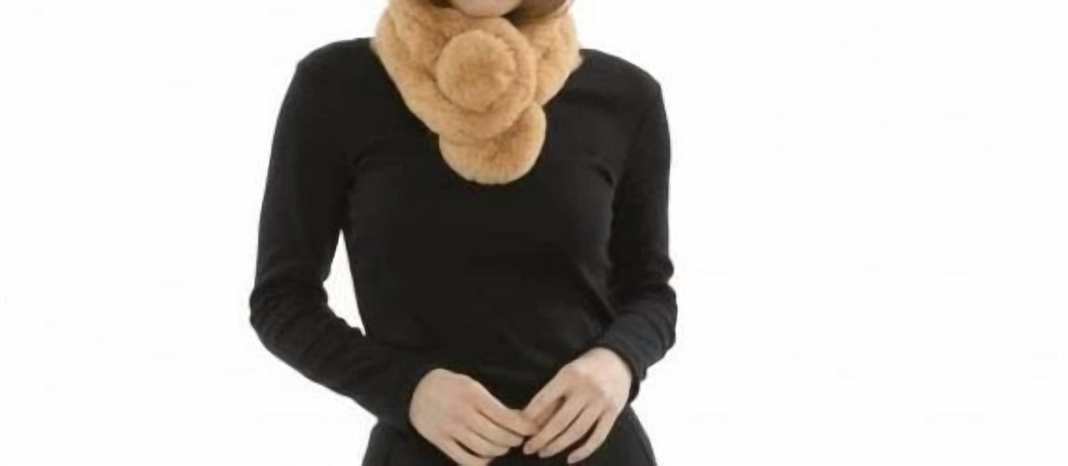 Jayley - Faux Fur Collar Scarf