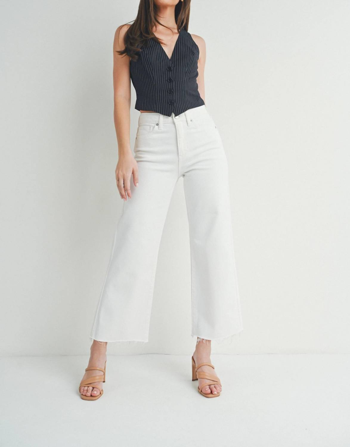 Jbd. - Monica Slim Wide Leg Crop Jeans
