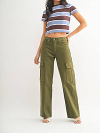 Jbd. - Pocket Wide Leg Cargo Jean