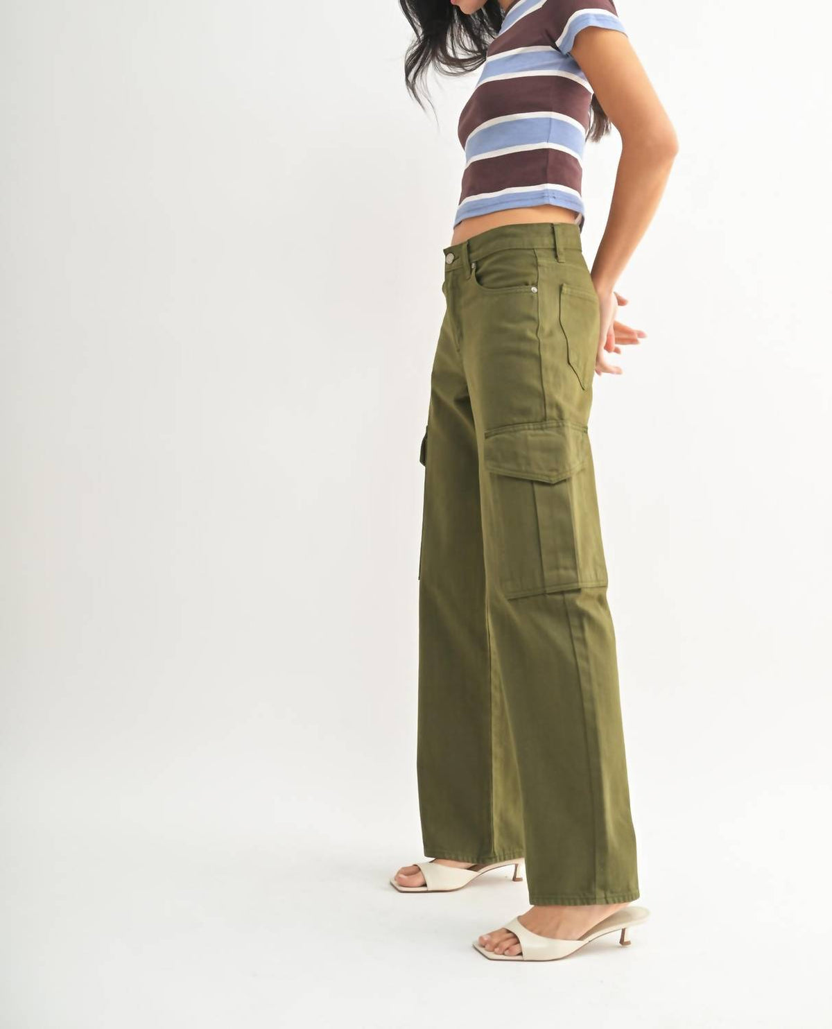 Jbd. - Pocket Wide Leg Cargo Jean