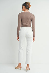 Jbd. - Sindie Mid Rise Straight Jeans