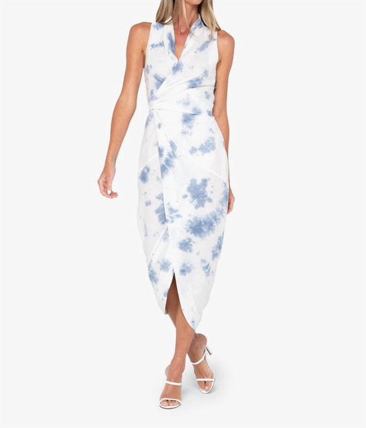 Jbq - Alivia Midi Dress - blue - clothing - directbrandpartner