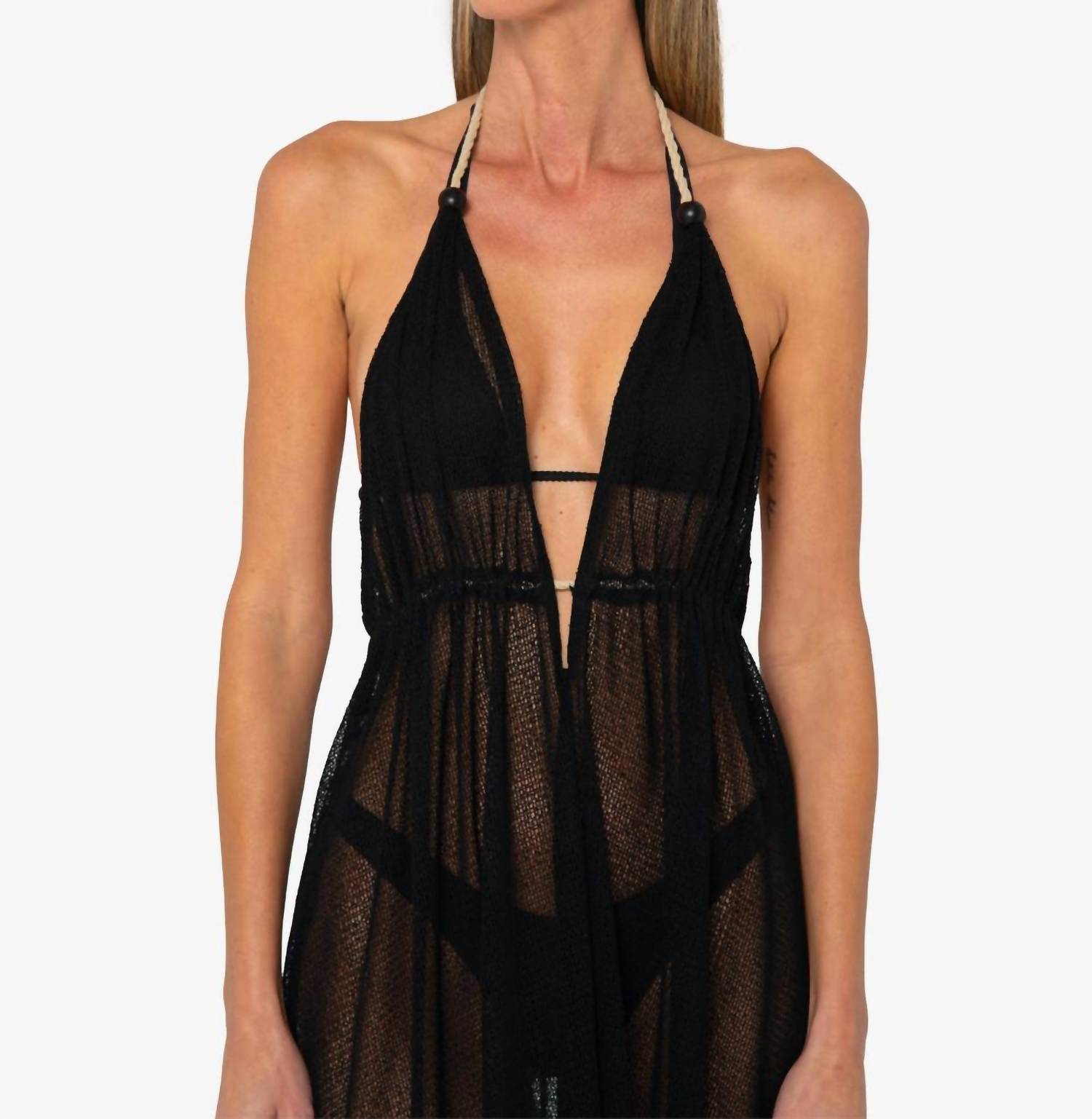 Jbq - Alma Maxi Dress - black - clothing - directbrandpartner