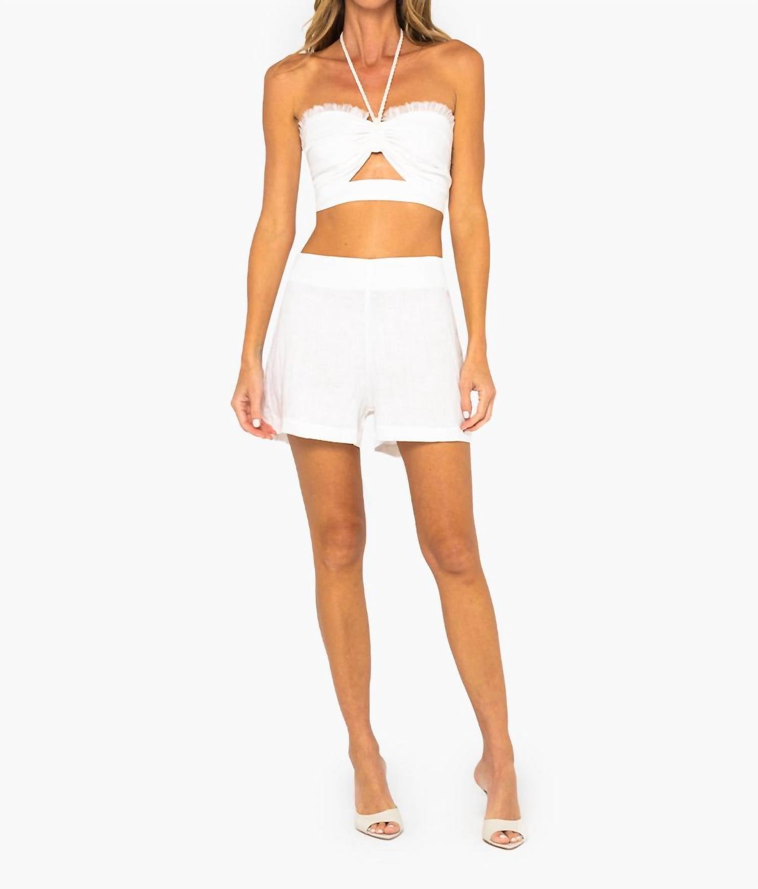 Jbq - Andi Shorts - clothing - directbrandpartner - high - waist