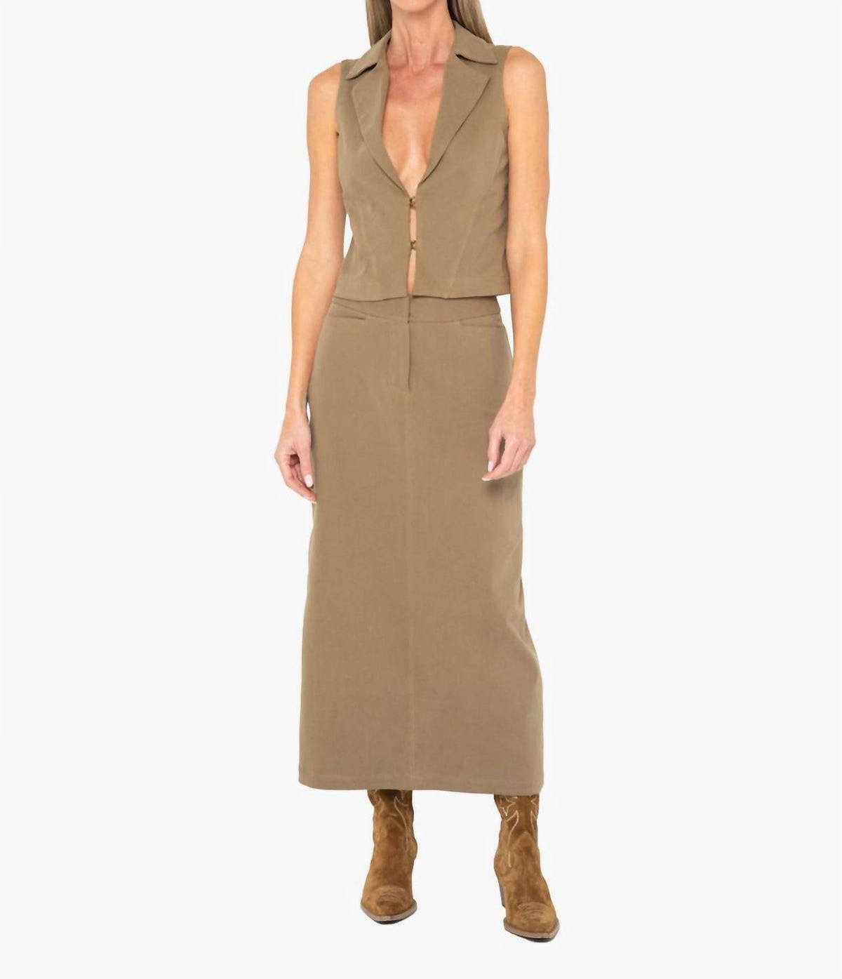 Jbq - Aura Midi Skirt