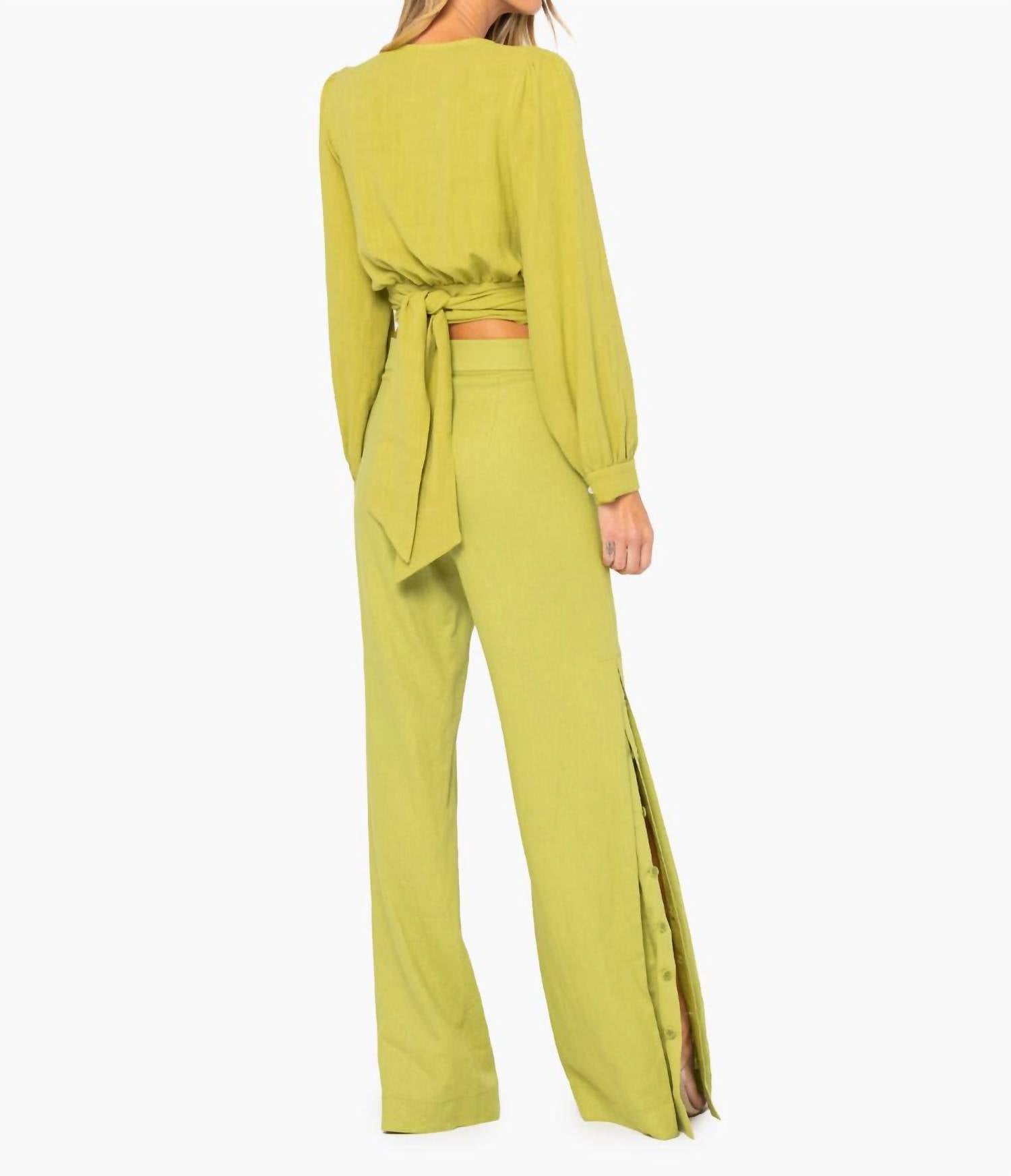 Jbq - Austyn Pant - clothing - directbrandpartner - green