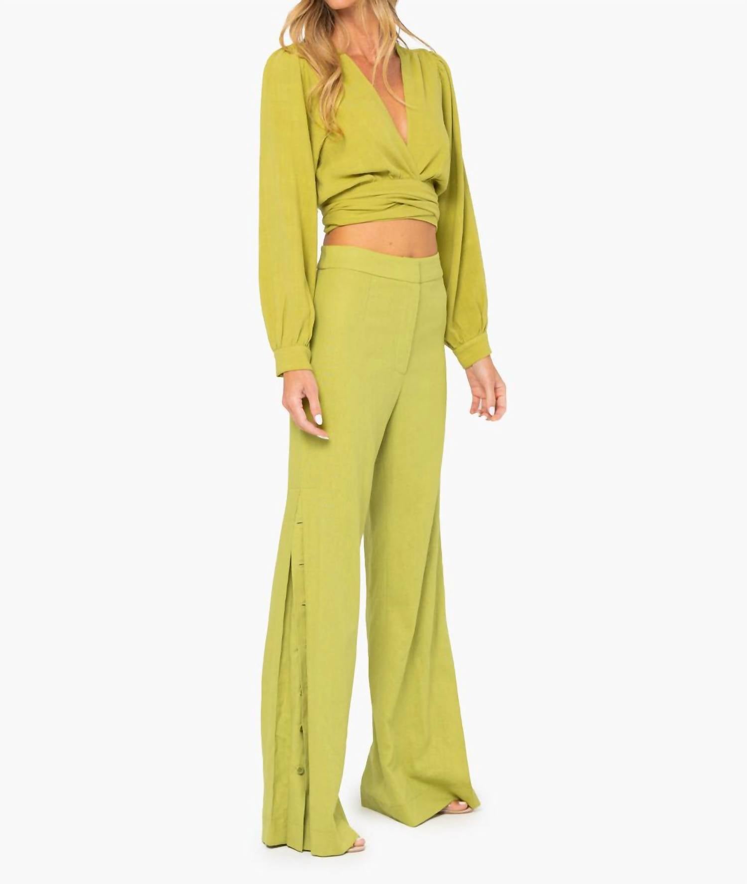 Jbq - Austyn Pant - clothing - directbrandpartner - green