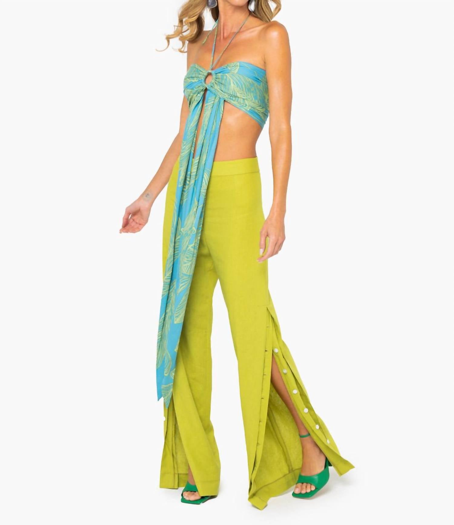 Jbq - Austyn Pant - clothing - directbrandpartner - green