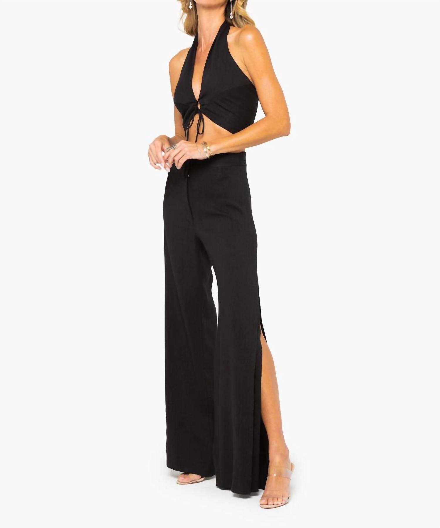 Jbq - Austyn Pant - black - clothing - directbrandpartner