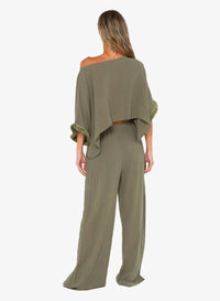 Jbq - Avia One Shoulder Top - blouses - clothing - cotton
