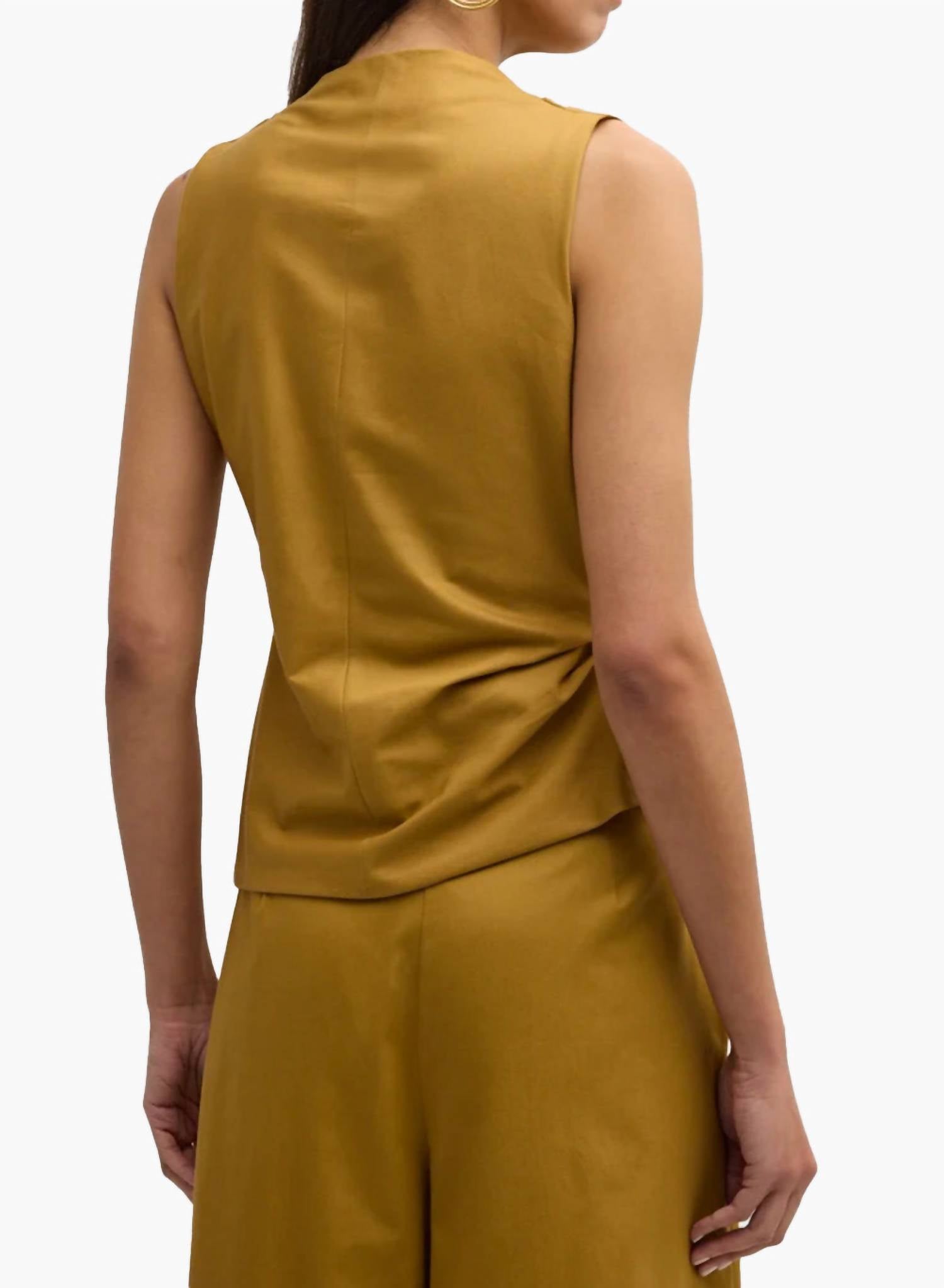 Jbq - Caden Top - brown - clothing - cotton