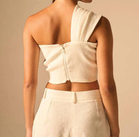 Jbq - Camelia One Shoulder Cropped Top