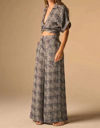 Jbq - Chiara Wrap Crop Top