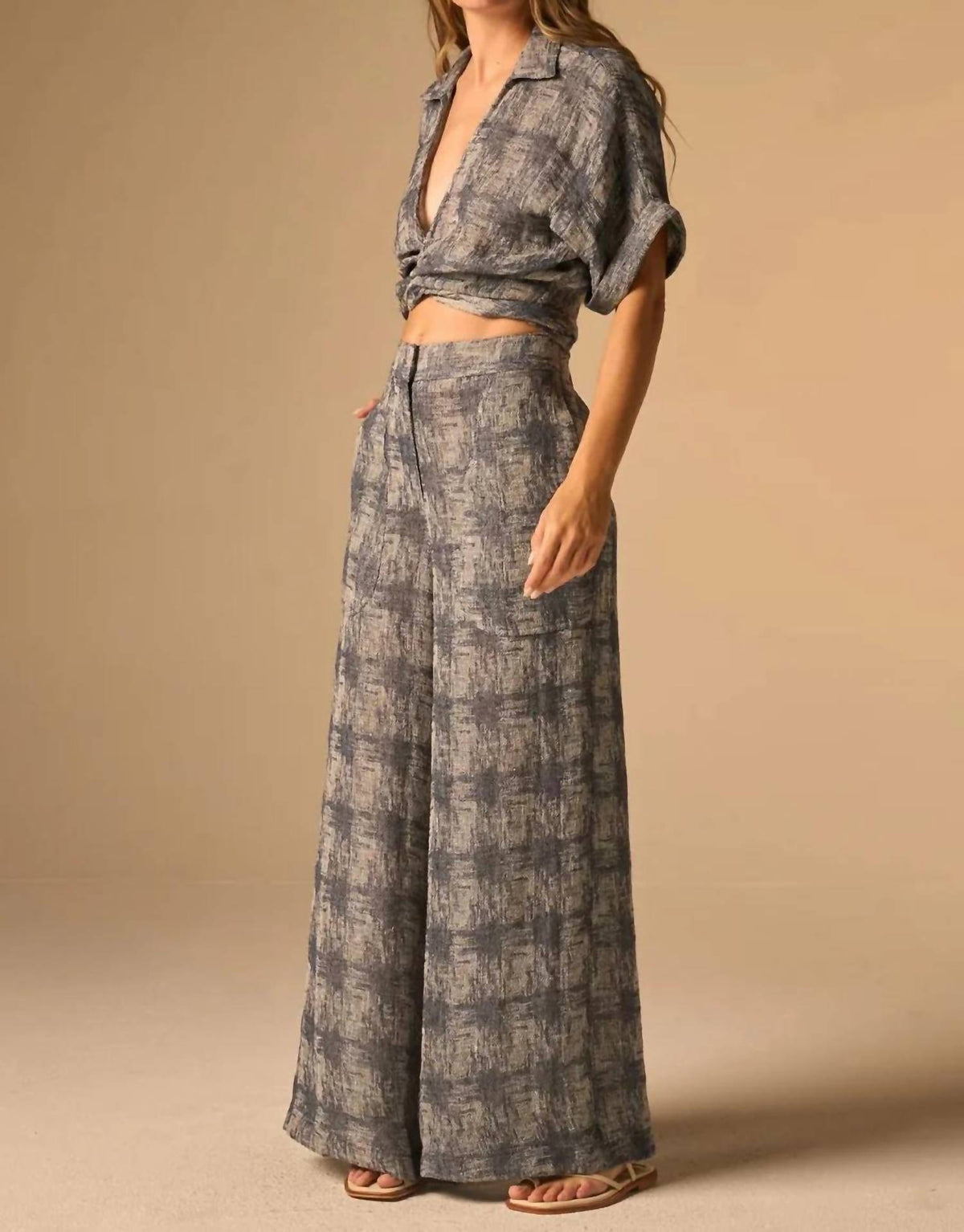 Jbq - Chiara Wrap Crop Top
