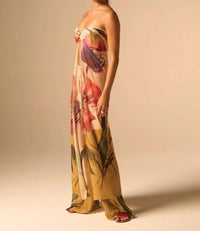Jbq - Coast Strapless Front Twist Top