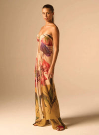 Jbq - Coast Strapless Front Twist Top