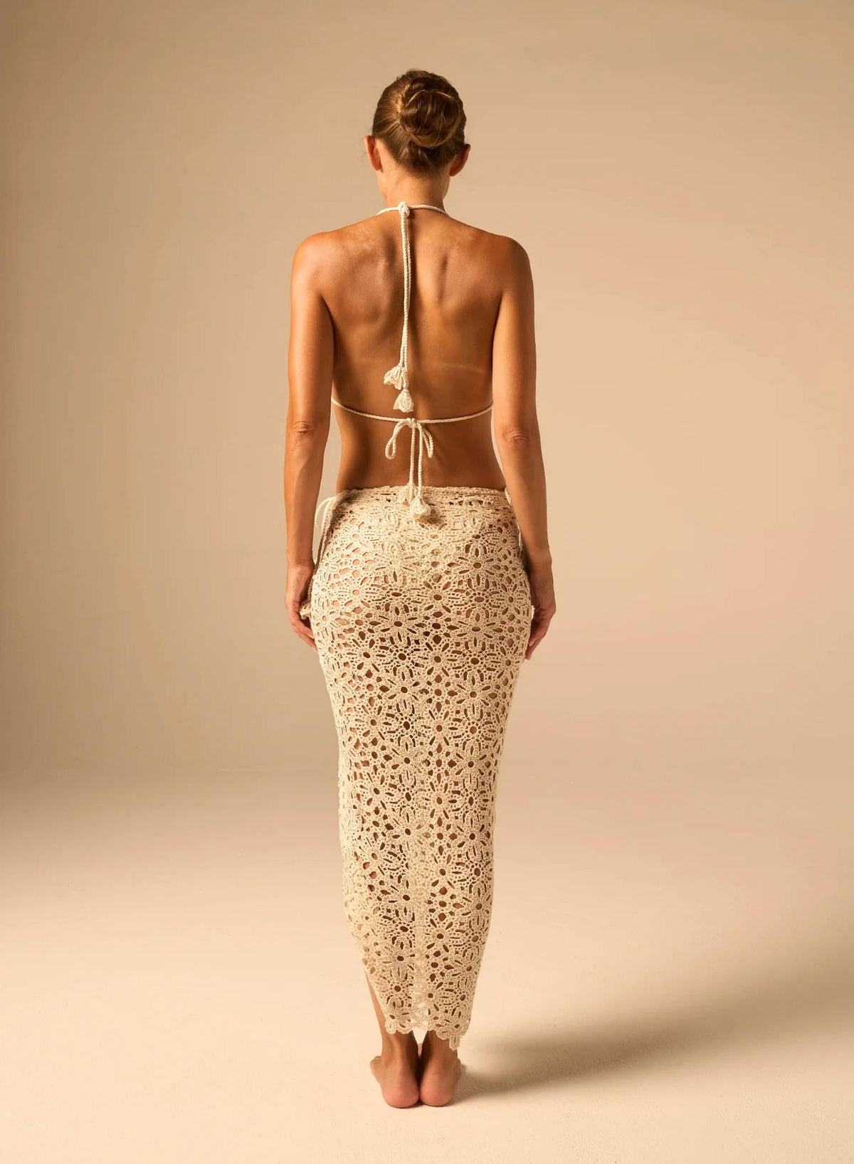Jbq - Coco Floral Tie Side Skirt