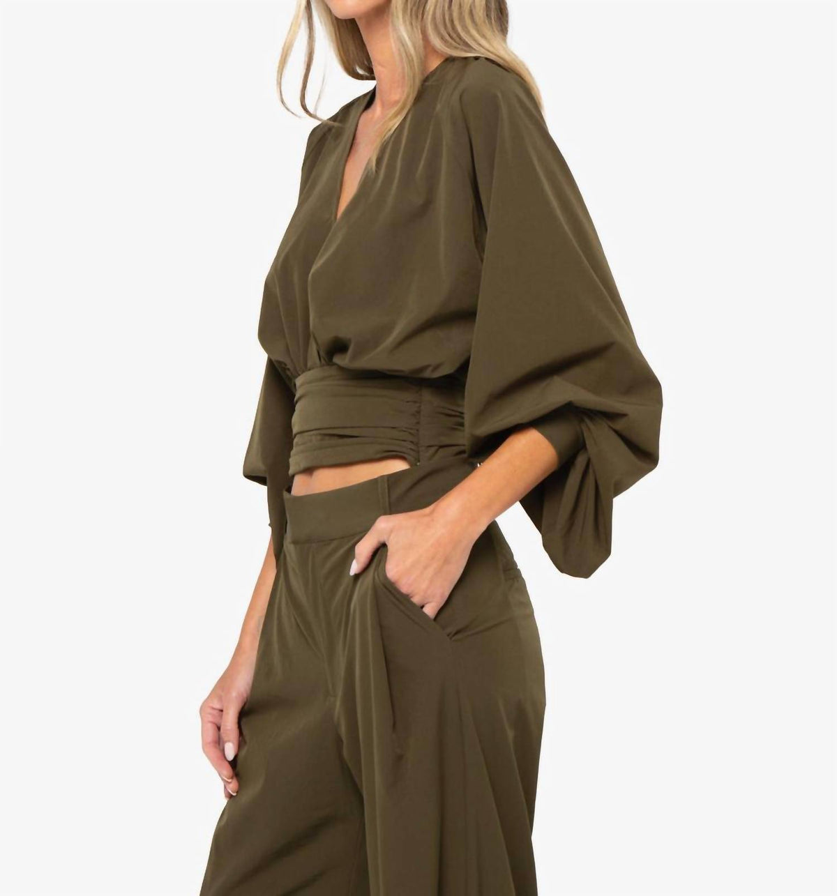 Jbq - Eleonor Three-quarter Sleeve Top