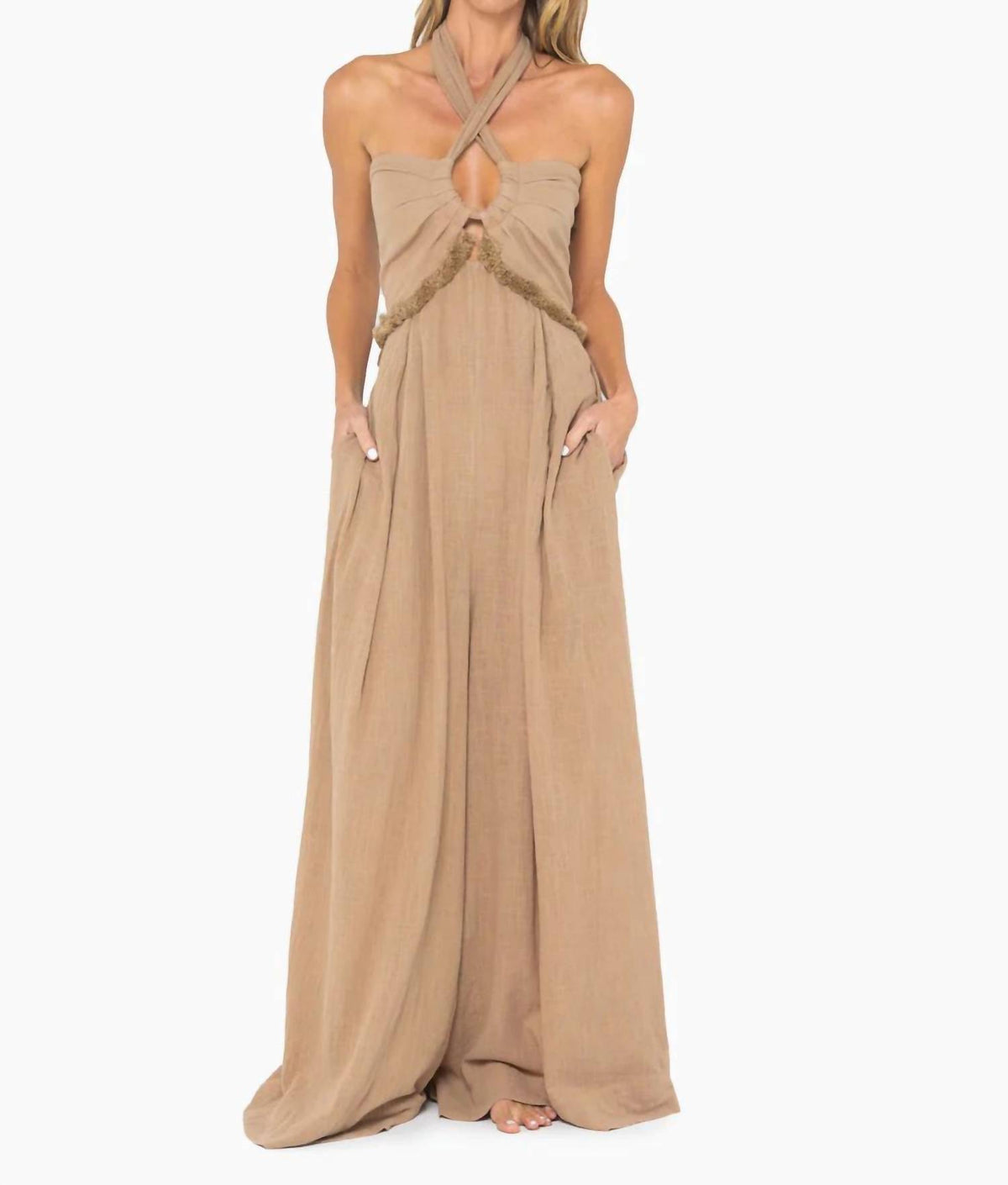 Jbq - Esme Halter Jumpsuit