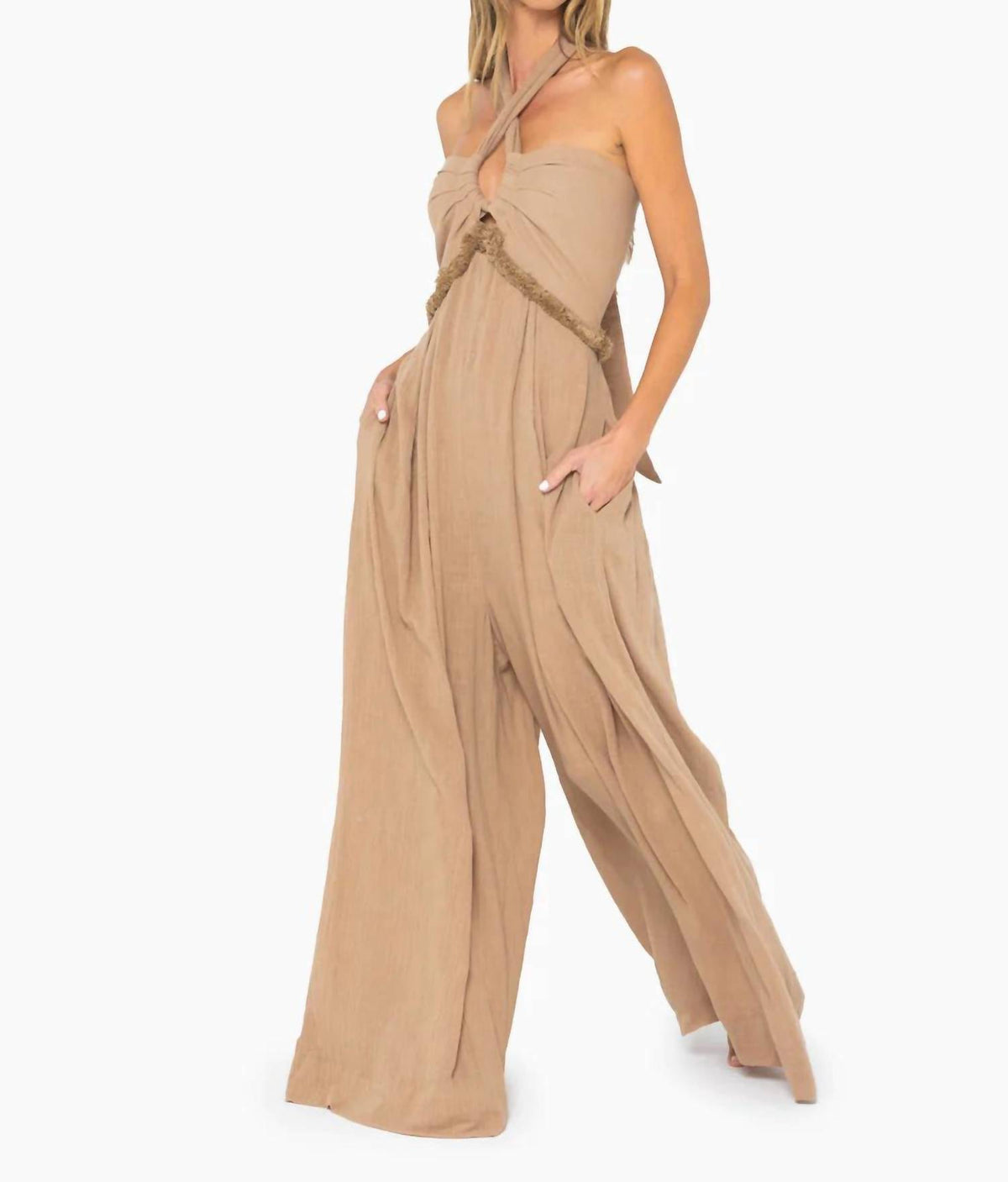 Jbq - Esme Halter Jumpsuit